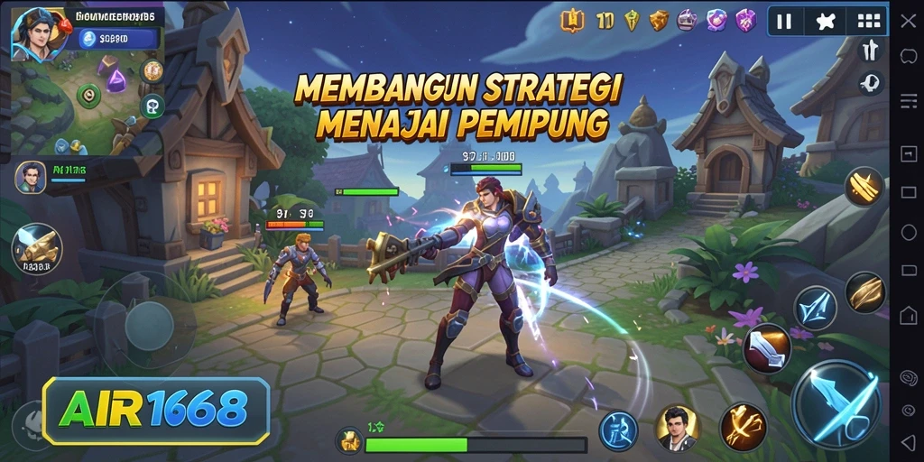 Tampilan gameplay menegangkan dalam <strong>AIR168</strong> dengan elemen strategi yang mendalam.