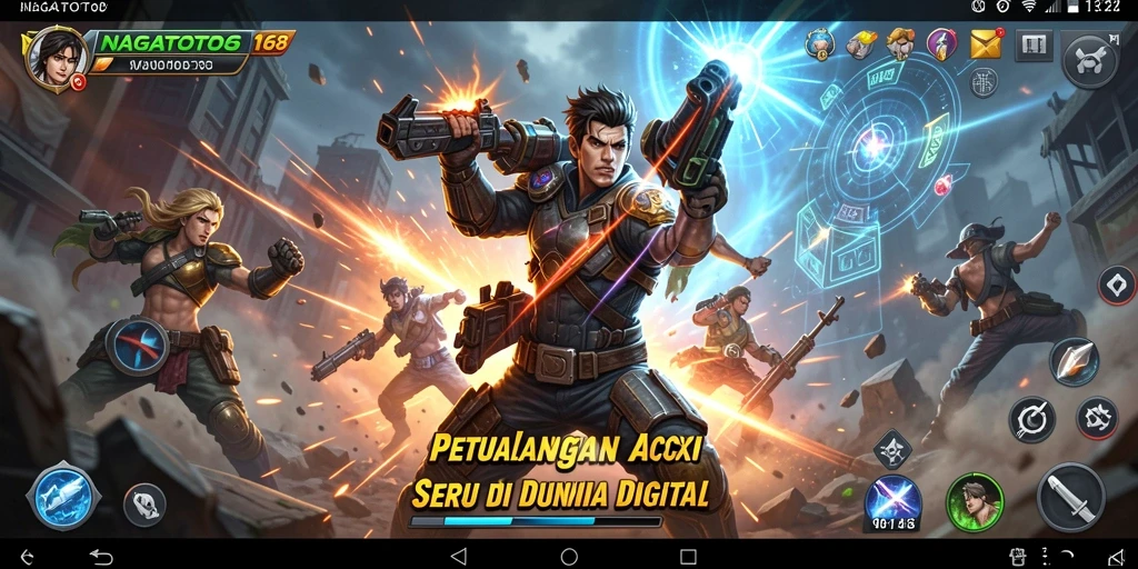 Tampilan gambar gameplay yang menunjukkan aksi mendebarkan di NAGATOTO168.