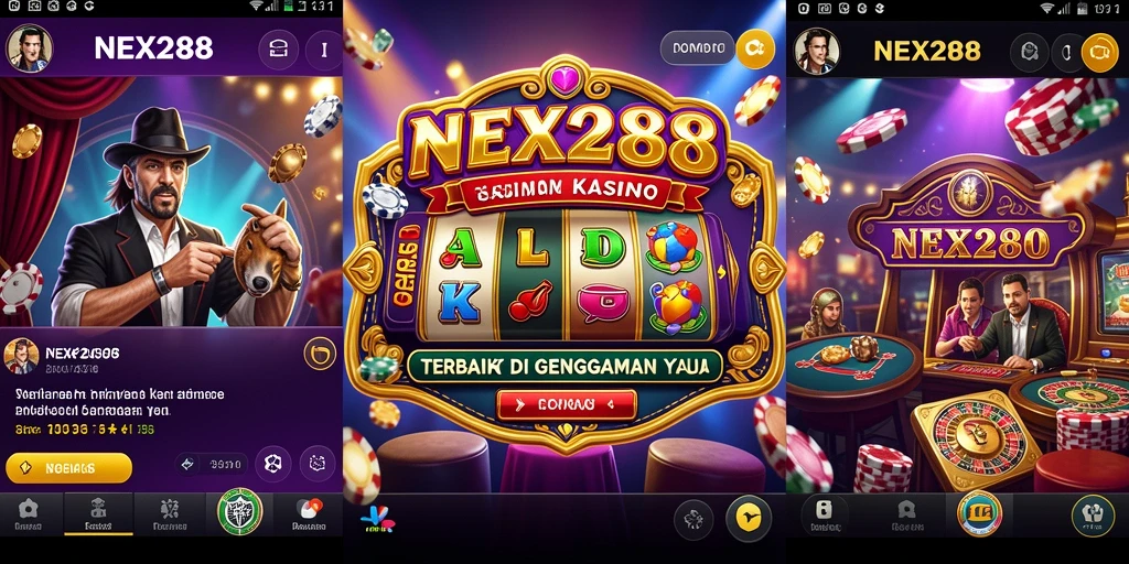 Screenshot NEX288 menampilkan gameplay Kasino yang seru dan interaktif.
