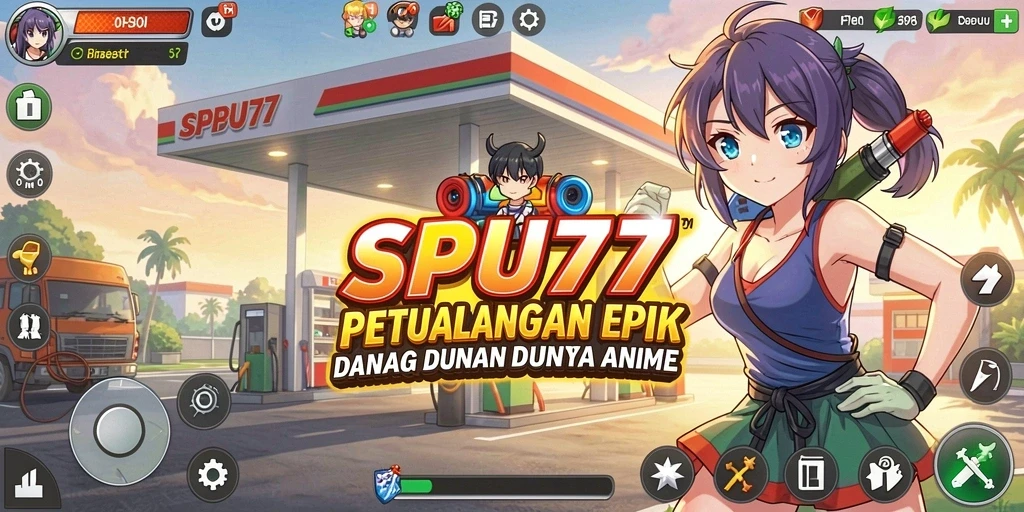Tampilan gameplay SPBU77 yang menarik dan penuh aksi.